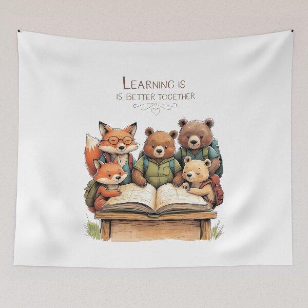 Item preview,  Learning is Better Together Crew designed and sold by DarylWelsh2024.