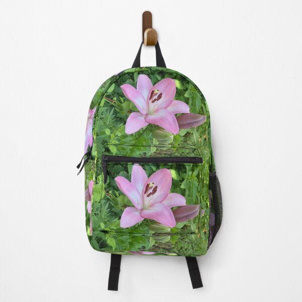 Item preview, Pink Lily Surrounded by Leaves designed and sold by Amanda1775.