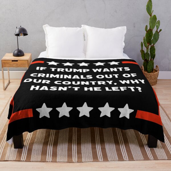 Item preview, Why hasn’t Trump left? designed and sold by Rachel the Artist .