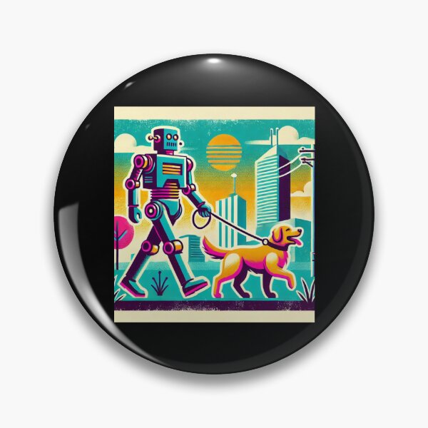Item preview, tesla bot designed and sold by TEEJAMBOREE.