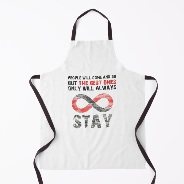 Item preview, People Will Come and Go But the Best Ones Stay - Sentimental Quote Design designed and sold by MONTRIS.