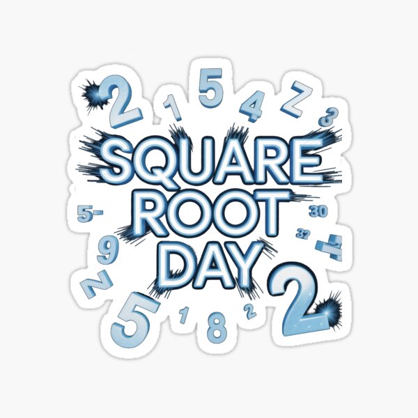 Item preview, Square Root Day Celebrating Square Root Day: A Unique Mathematical Holiday for Math Enthusiasts designed and sold by MIMSCorneR.