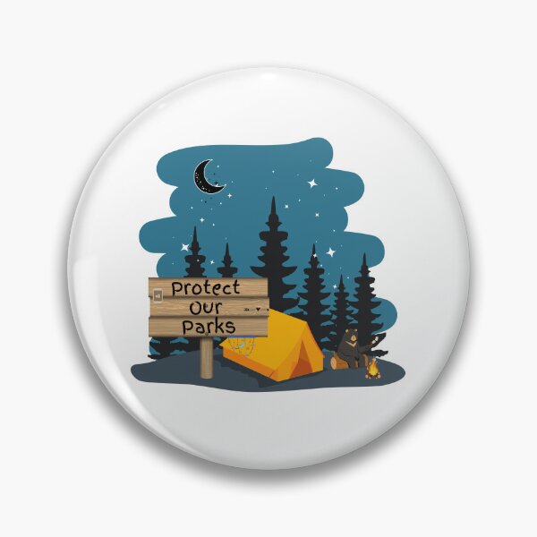 Item preview, Protect Our Parks - Night  designed and sold by lightbeam4.