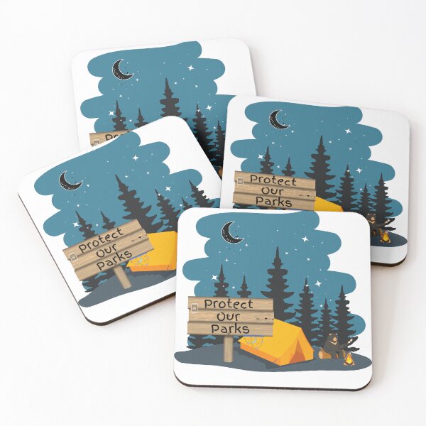 Item preview, Protect Our Parks - Night  designed and sold by lightbeam4.