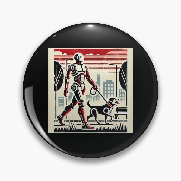 Item preview, tesla bot designed and sold by TEEJAMBOREE.
