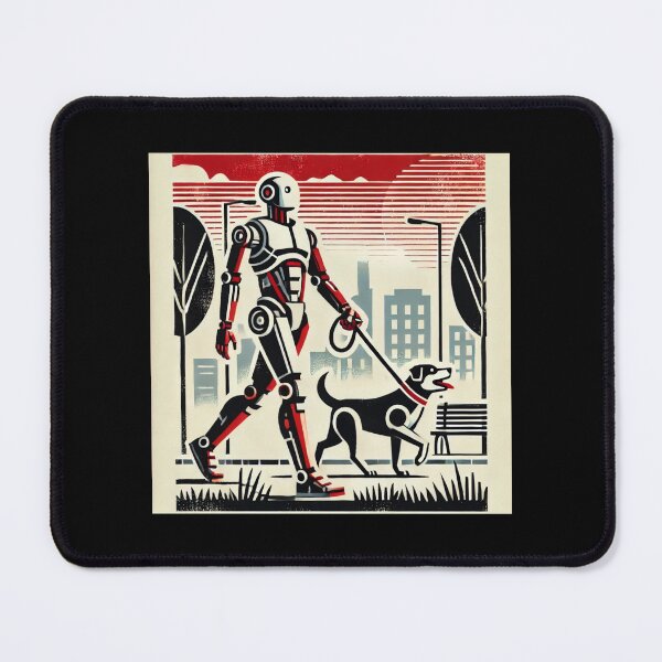 Item preview, tesla bot designed and sold by TEEJAMBOREE.