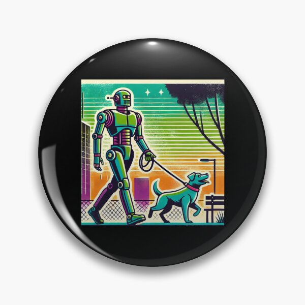 Item preview, tesla bot designed and sold by TEEJAMBOREE.