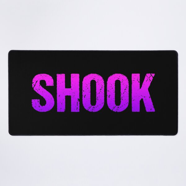 Item preview, Shook in Pink Violet Bold Gritty designed and sold by Memes N Lore .