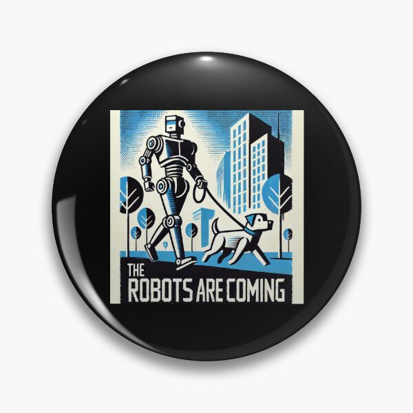 Item preview, tesla bot designed and sold by TEEJAMBOREE.