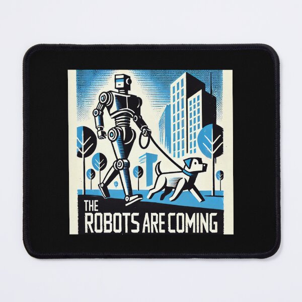 Item preview, tesla bot designed and sold by TEEJAMBOREE.
