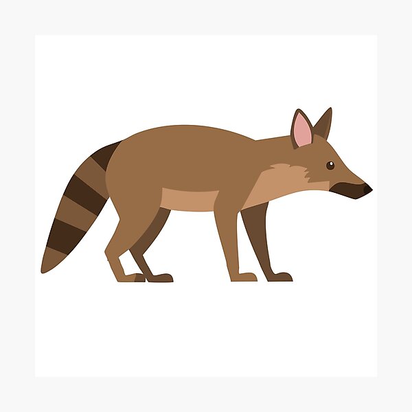 Item preview, aardwolf standing designed and sold by jazzydevil.