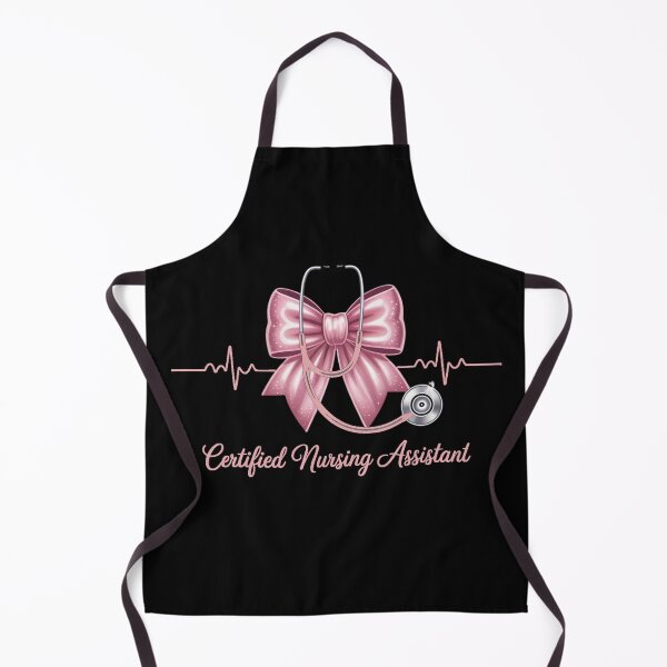 Item preview, Certified Nursing Assistant, CNA Stethoscope Coquette Bow, Nursing Graduation designed and sold by Dabbing Turtle Designs.