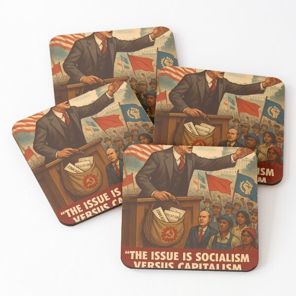 Item preview, Eugene V. Debs: For Humanity, Not Profit designed and sold by StarsAndSickles.