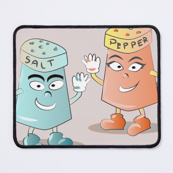 Item preview, Salt and Pepper Vintage Mascot designed and sold by karyalangit.