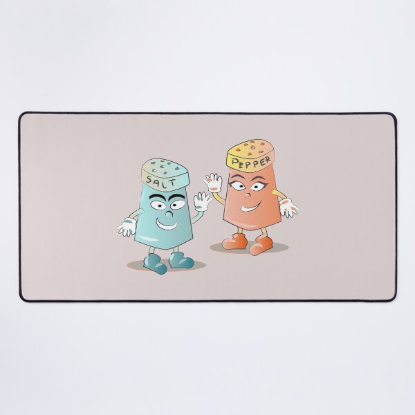 Item preview, Salt and Pepper Vintage Mascot designed and sold by karyalangit.