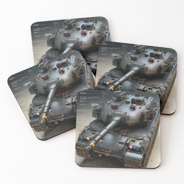 Item preview, High-tech Military Tank Design Showcasing Advanced Features designed and sold by jecphotography and art.
