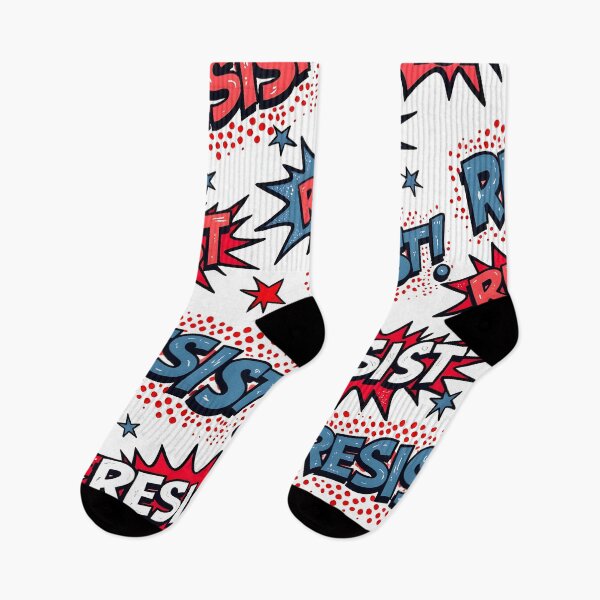 Item preview, Bold "Resist" Pattern – Protest-Inspired Typography Design designed and sold by JiffyGirls.