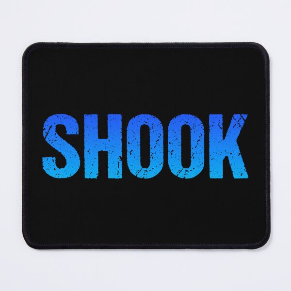 Item preview, Shook in Blue Bold Gritty designed and sold by Memes N Lore .