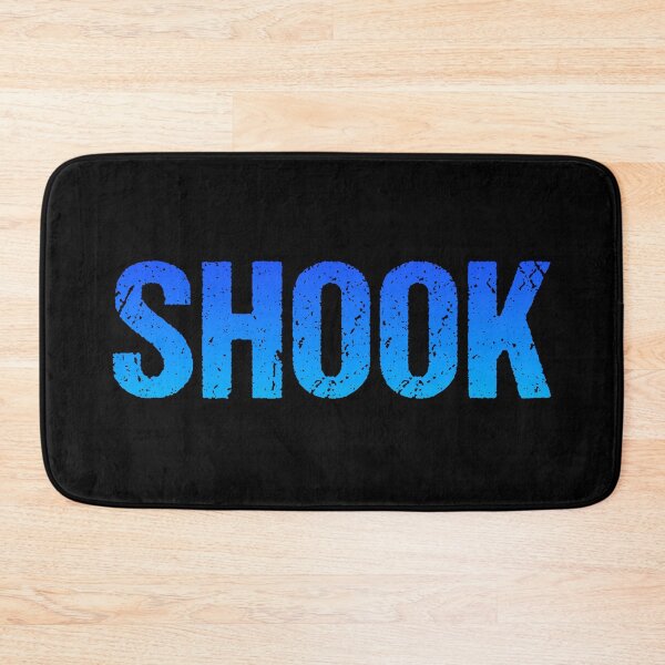 Item preview, Shook in Blue Bold Gritty designed and sold by Memes N Lore .