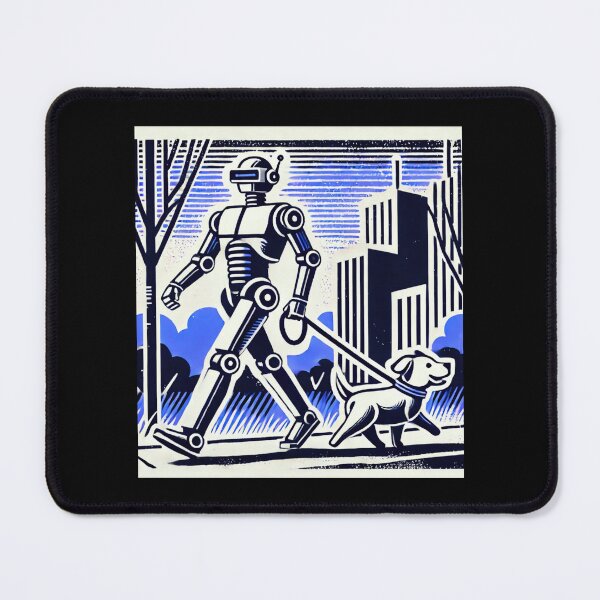 Item preview, tesla bot designed and sold by TEEJAMBOREE.