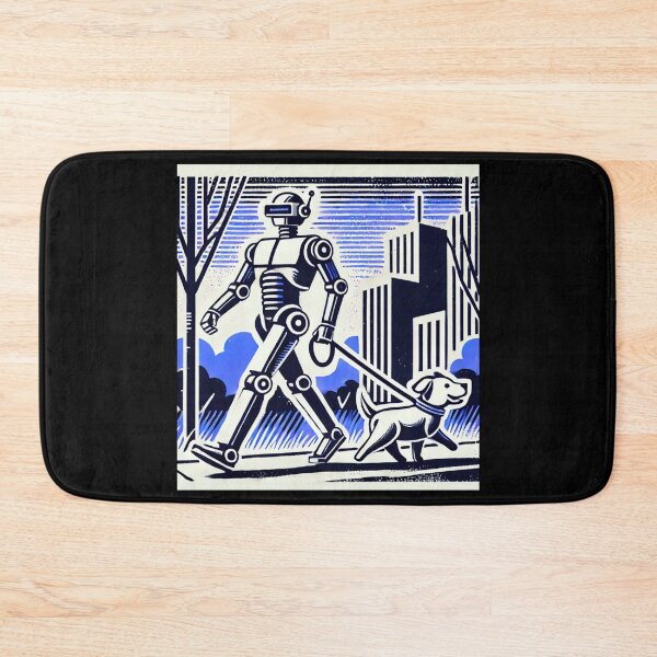 Item preview, tesla bot designed and sold by TEEJAMBOREE.