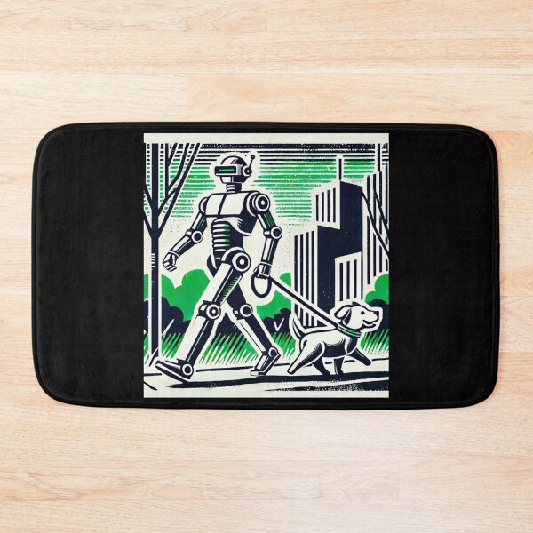 Item preview, tesla bot designed and sold by TEEJAMBOREE.