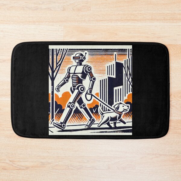 Item preview, tesla bot designed and sold by TEEJAMBOREE.