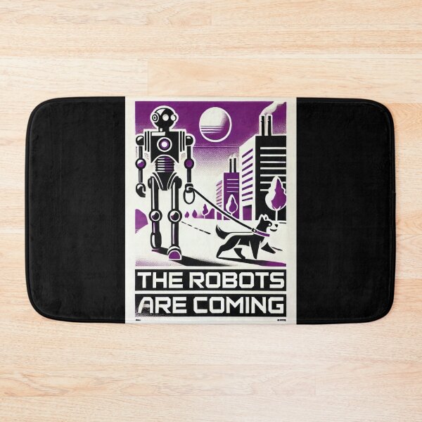 Item preview, tesla bot designed and sold by TEEJAMBOREE.