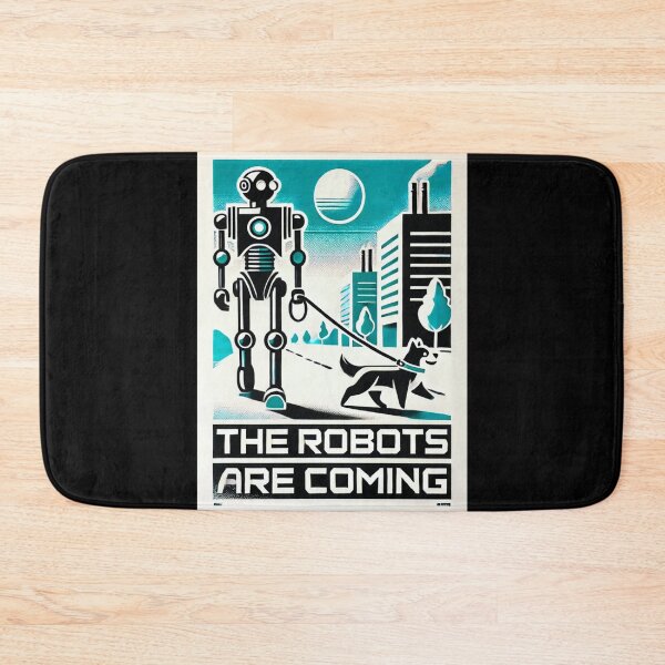 Item preview, tesla bot designed and sold by TEEJAMBOREE.