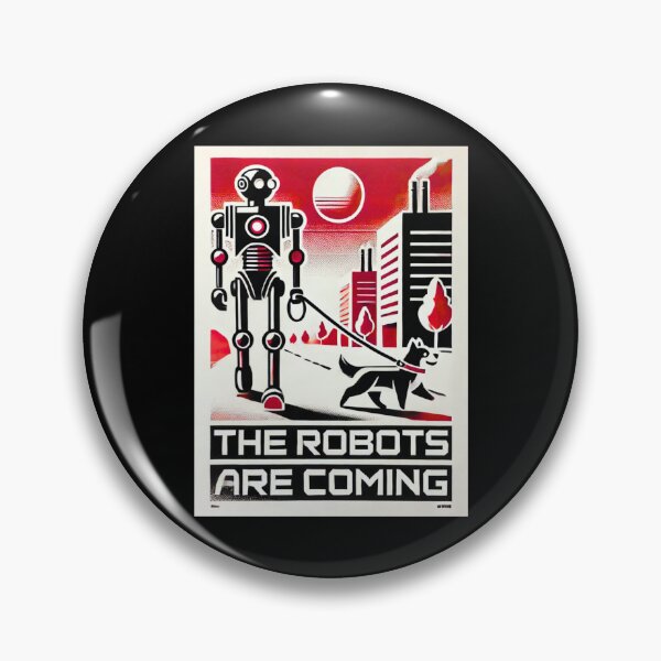 Item preview, tesla bot designed and sold by TEEJAMBOREE.