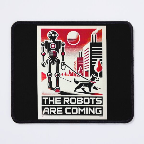 Item preview, tesla bot designed and sold by TEEJAMBOREE.