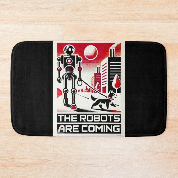 Item preview, tesla bot designed and sold by TEEJAMBOREE.