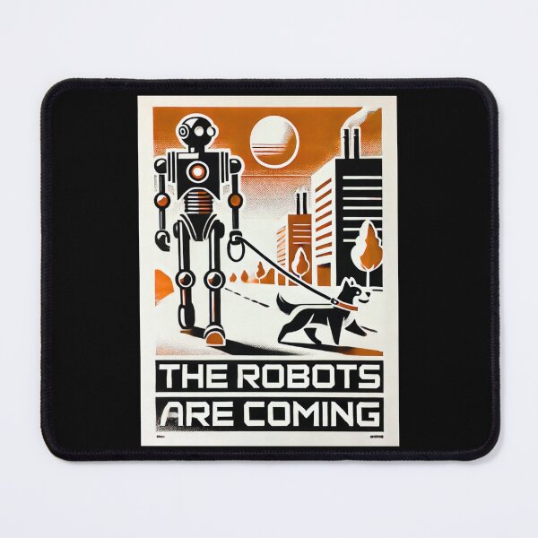 Item preview, tesla bot designed and sold by TEEJAMBOREE.