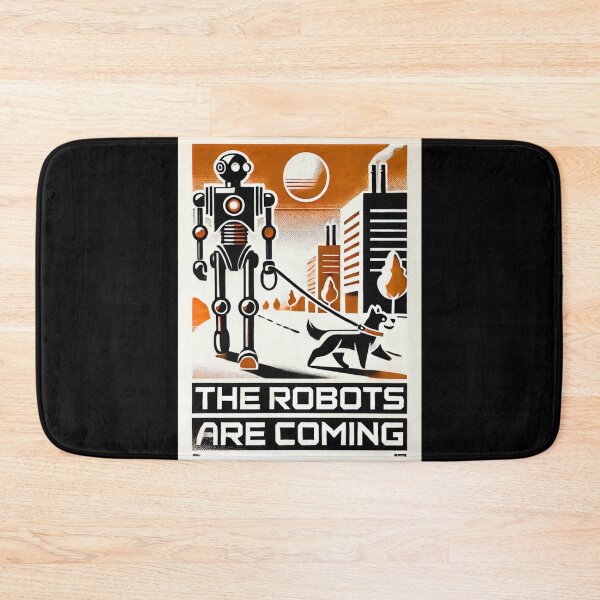 Item preview, tesla bot designed and sold by TEEJAMBOREE.