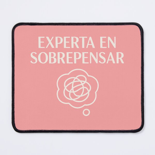 Item preview, Overthinking Expert – Minimalist Design in White designed and sold by Stile-free.