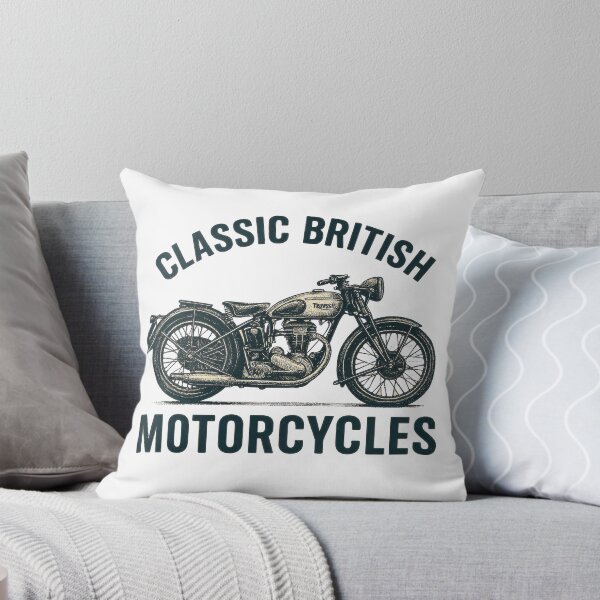 Item preview, Camiseta de motocicletas británicas clásicas designed and sold by ArtShare.