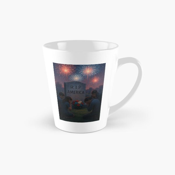 Item preview, Mourning at Dusk – R.I.P. America Graveyard Art designed and sold by AbstractAnom.