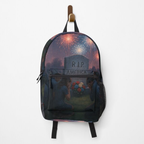 Item preview, Mourning at Dusk – R.I.P. America Graveyard Art designed and sold by AbstractAnom.