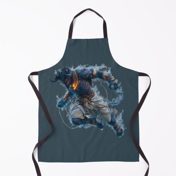 Item preview, Title: Infernal Minotaur Spirit designed and sold by MYTHIC PEEL STICKERS.