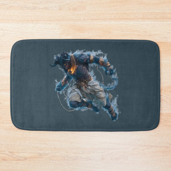 Item preview, Title: Infernal Minotaur Spirit designed and sold by MYTHIC PEEL STICKERS.
