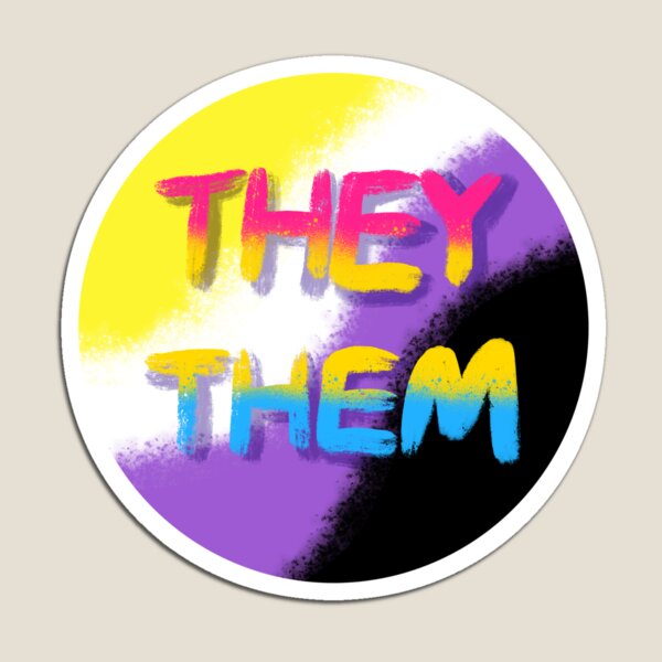 Item preview, They/Them designed and sold by KyraPikachu25.