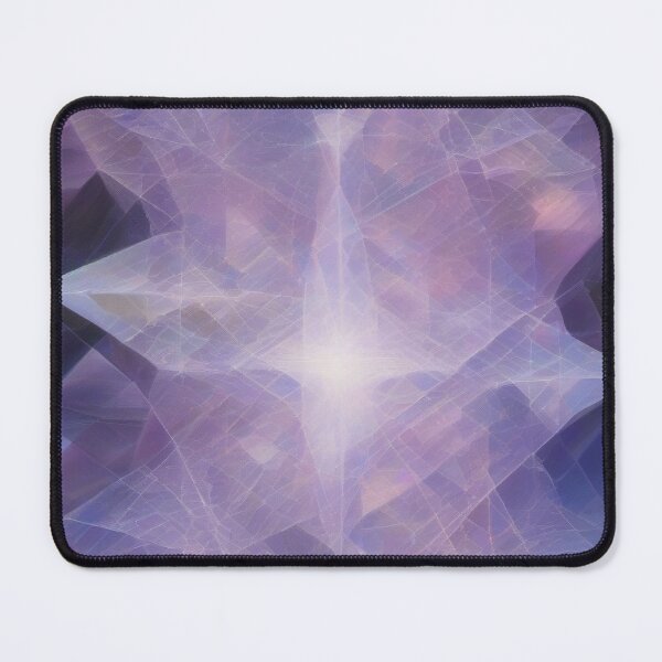 Item preview, Celestial Fractals – Lightcode Geometry in Amethyst Tones designed and sold by AbstractAnom.