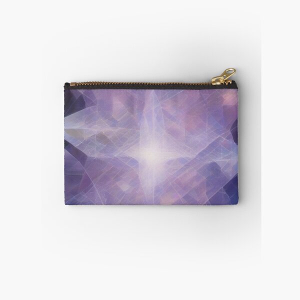 Item preview, Celestial Fractals – Lightcode Geometry in Amethyst Tones designed and sold by AbstractAnom.