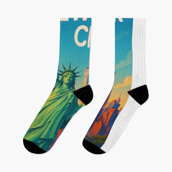 Item preview, Statue of Liberty and New York City Skyline designed and sold by Aryabek.