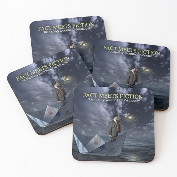 Item preview, FACT MEETS FICTION ALBUM COVER designed and sold by FRED-MERCH.