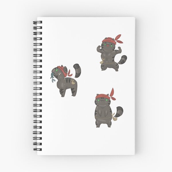 Item preview, rollo pirate cat designed and sold by noodlethesauce.