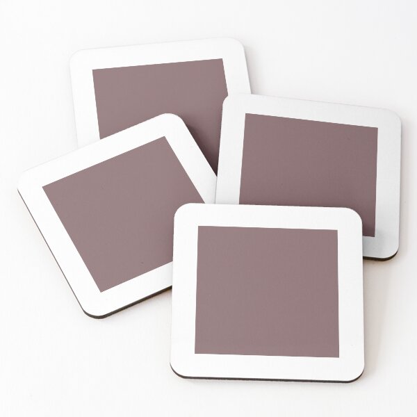 Item preview, Deep Taupe Solid Color Square designed and sold by Vendeloc.