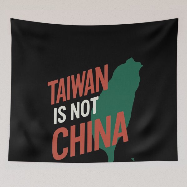 Item preview, Taiwan Sovereignty Statement with Island Silhouette designed and sold by Aryabek.