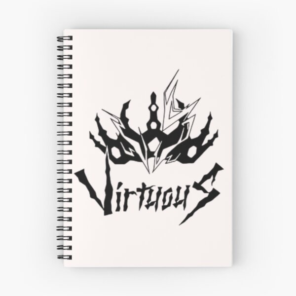 Item preview, Virtuous Logo Black designed and sold by NadyaEsthetic.