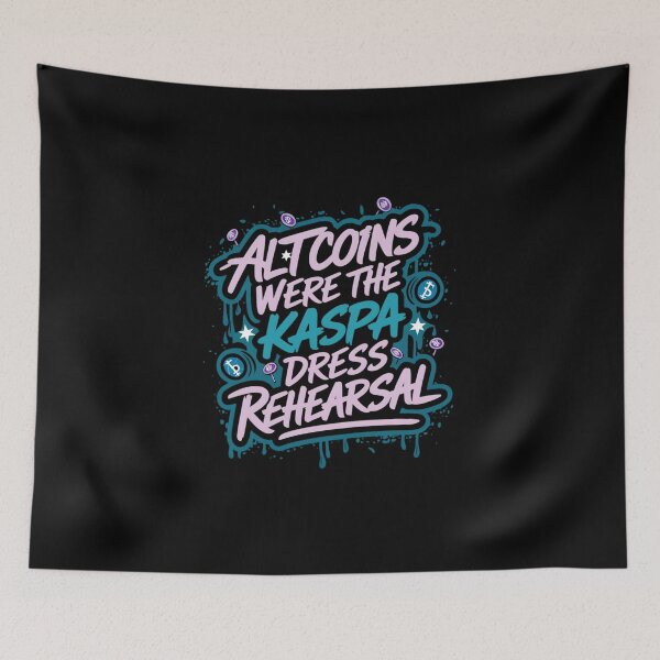Item preview, Ghosts Don’t Fork Kaspa designed and sold by RadDeck.